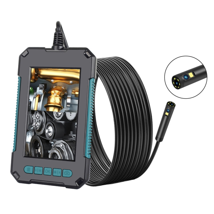 P40 5.5mm 1080P IP68 Waterproof 4.3 inch Highlight Screen Dual Camera Digital Endoscope, 2m Hard Cable, 5m Hard Cable, 10m Hard Cable