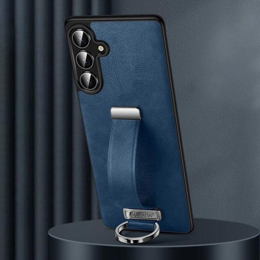 Coque de téléphone antichoc SULADA PC Hybrid Leather Texture Skin Feel, pour Samsung Galaxy S25 5G, pour Samsung Galaxy S25+ 5G, pour Samsung Galaxy S25 Ultra 5G, pour Samsung Galaxy S24 Ultra 5G, pour Samsung Galaxy S24+ 5G, pour Samsung Galaxy S24 5G