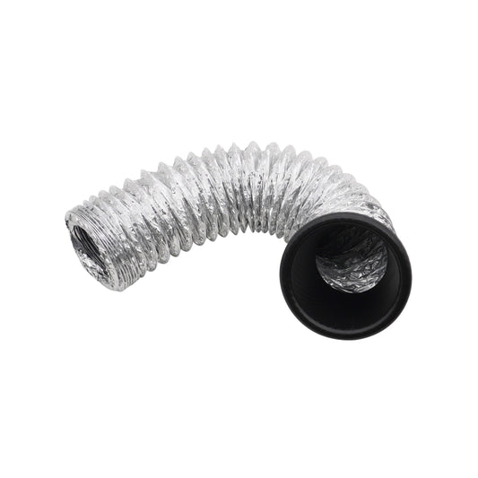 XH-UN099 Carbon Fiber Car Front Bumper Turbo Air Intake Inlet Pipe Air Funnel Kit, Round, Square