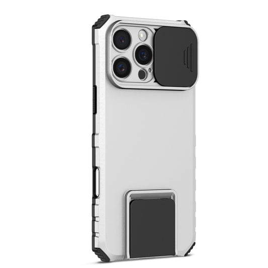 Stereoscopic Holder Sliding Camshield Phone Case