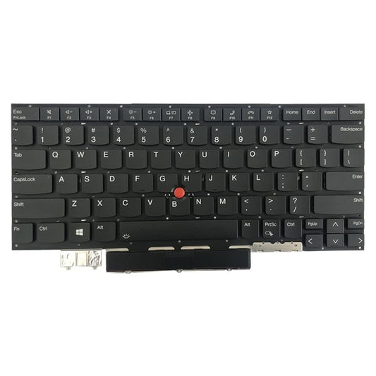 Clavier rétroéclairé pour ordinateur portable, version américaine, pour Lenovo Thinkpad X1C / X1 Carbon 2021
