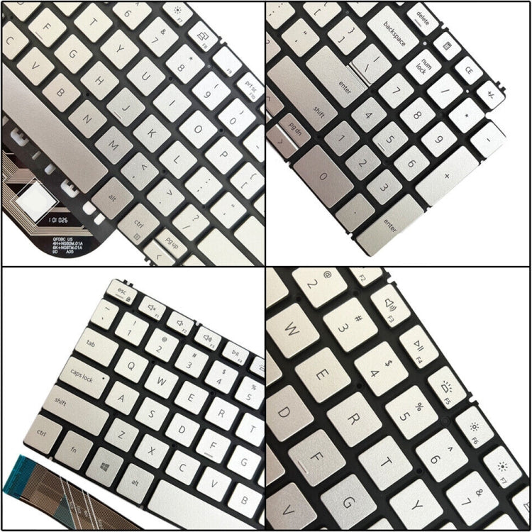 US Version Backlight Laptop Keyboard, For Dell Inspiron 15 7590 / 7791 / 5584