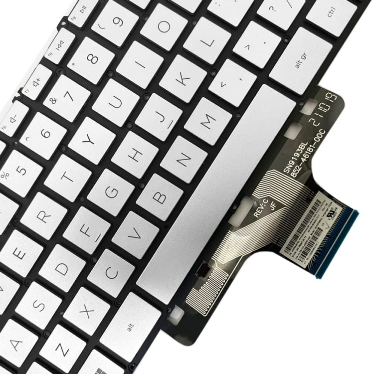 US Version Laptop Backlight Keyboard, For HP Pavilion X360 14-DW, For HP 15m-DR / 15m-DS, For HP 14M-BA 14-BS, For HP 15-BS / 15-CC, For HP 15-AB / 15-AK, For HP M6-W, For HP X360 13-4000, For HP Spectre 15-AP