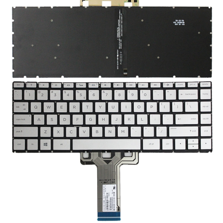 US Version Laptop Backlight Keyboard, For HP Pavilion X360 14-DW, For HP 15m-DR / 15m-DS, For HP 14M-BA 14-BS, For HP 15-BS / 15-CC, For HP 15-AB / 15-AK, For HP M6-W, For HP X360 13-4000, For HP Spectre 15-AP