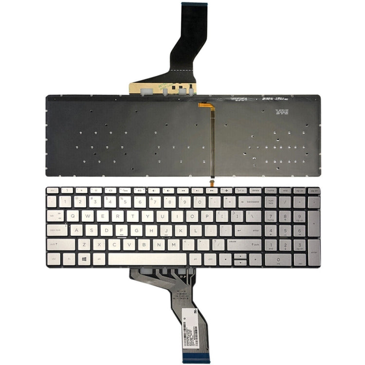 US Version Laptop Backlight Keyboard, For HP Pavilion X360 14-DW, For HP 15m-DR / 15m-DS, For HP 14M-BA 14-BS, For HP 15-BS / 15-CC, For HP 15-AB / 15-AK, For HP M6-W, For HP X360 13-4000, For HP Spectre 15-AP