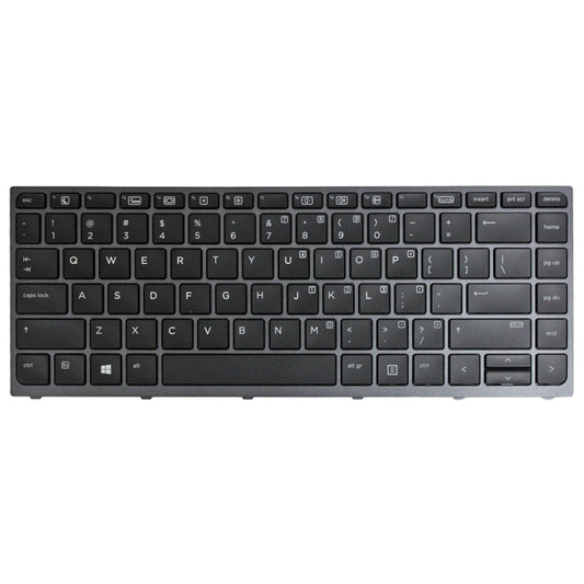 Grey Frame US Version Laptop Backlight Keyboard, For HP Zbook Studio G3