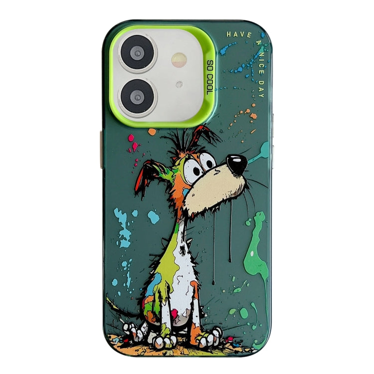 Animal Pattern Oil Painting Series PC + TPU Phone Case, For iPhone 12, For iPhone 12 Pro Max, For iPhone 12 Pro