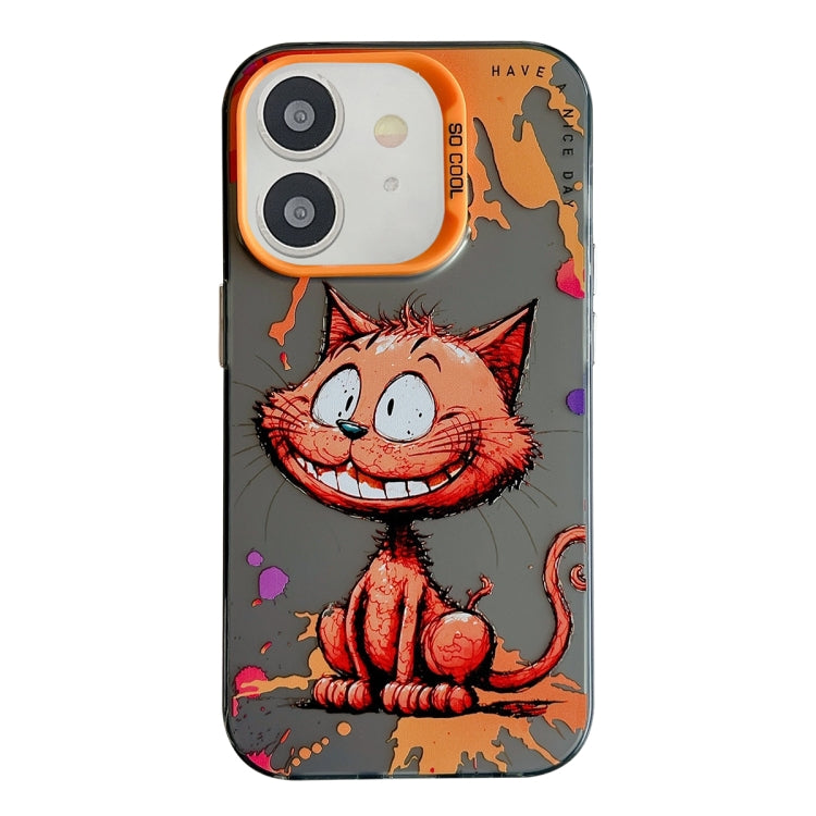 Animal Pattern Oil Painting Series PC + TPU Phone Case, For iPhone 12, For iPhone 12 Pro Max, For iPhone 12 Pro