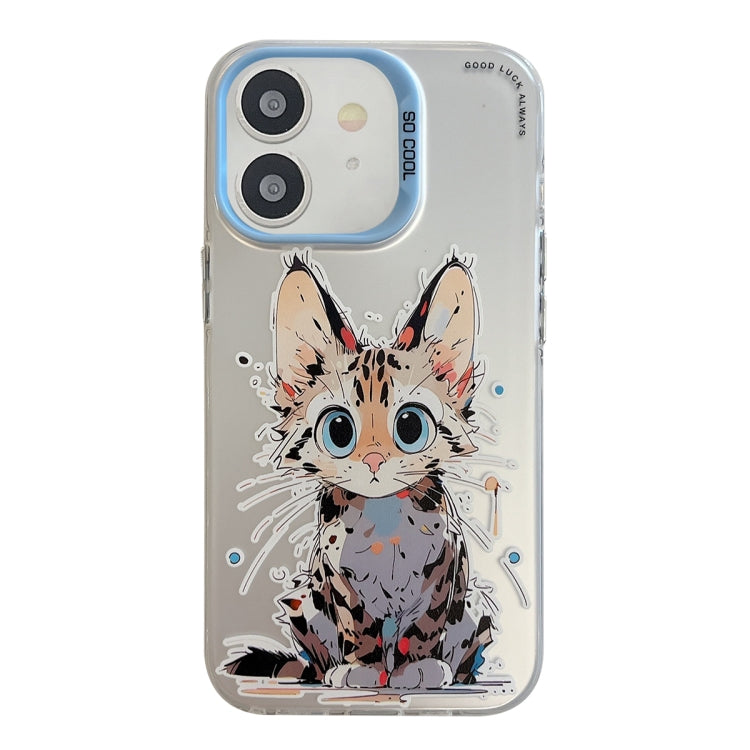 Animal Pattern Oil Painting Series PC + TPU Phone Case, For iPhone 12, For iPhone 12 Pro Max, For iPhone 12 Pro