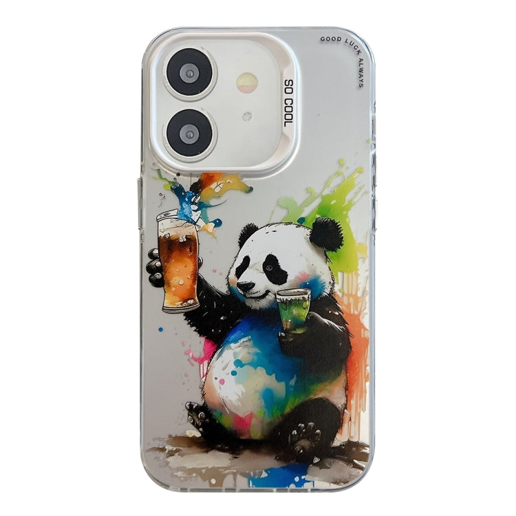 Animal Pattern Oil Painting Series PC + TPU Phone Case, For iPhone 12, For iPhone 12 Pro Max, For iPhone 12 Pro