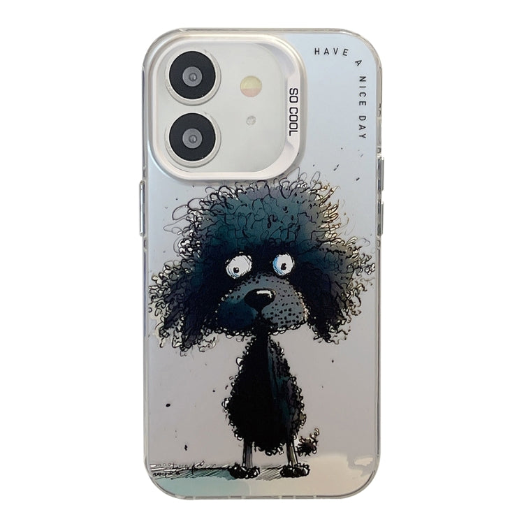 Animal Pattern Oil Painting Series PC + TPU Phone Case, For iPhone 12, For iPhone 12 Pro Max, For iPhone 12 Pro