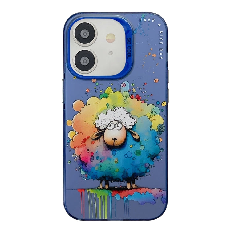 Animal Pattern Oil Painting Series PC + TPU Phone Case, For iPhone 12, For iPhone 12 Pro Max, For iPhone 12 Pro