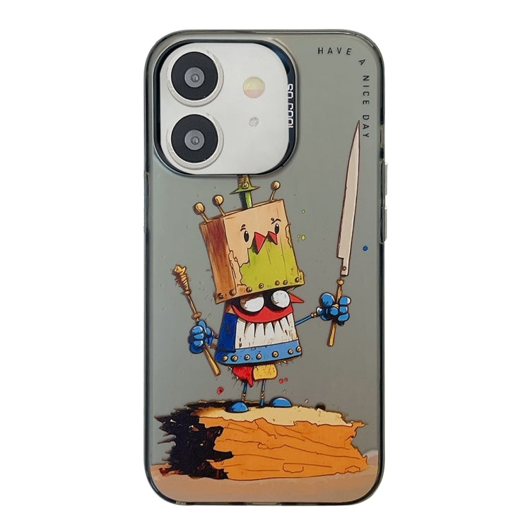 Animal Pattern Oil Painting Series PC + TPU Phone Case, For iPhone 12, For iPhone 12 Pro Max, For iPhone 12 Pro