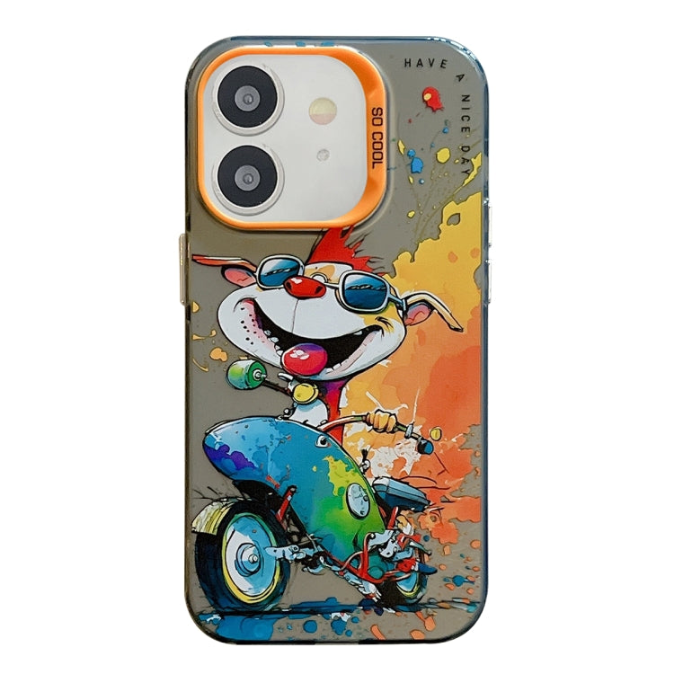 Animal Pattern Oil Painting Series PC + TPU Phone Case, For iPhone 12, For iPhone 12 Pro Max, For iPhone 12 Pro