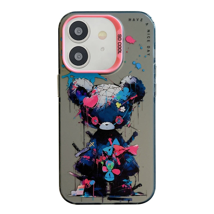 Animal Pattern Oil Painting Series PC + TPU Phone Case, For iPhone 12, For iPhone 12 Pro Max, For iPhone 12 Pro