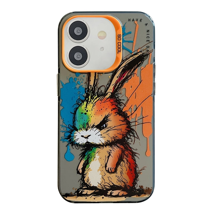Animal Pattern Oil Painting Series PC + TPU Phone Case, For iPhone 12, For iPhone 12 Pro Max, For iPhone 12 Pro