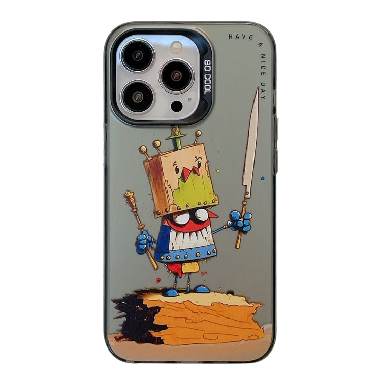 Animal Pattern Oil Painting Series PC + TPU Phone Case, For iPhone 12, For iPhone 12 Pro Max, For iPhone 12 Pro