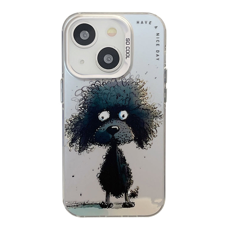 Animal Pattern Oil Painting Series PC + TPU Phone Case, For iPhone 14, For iPhone 14 Pro, For iPhone 14 Pro Max