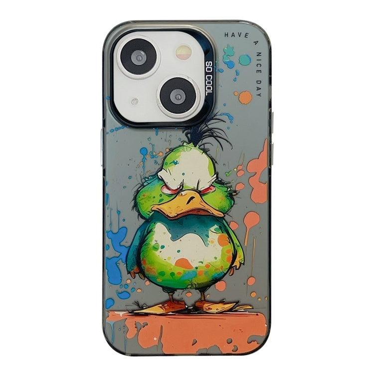 Animal Pattern Oil Painting Series PC + TPU Phone Case, For iPhone 14, For iPhone 14 Pro, For iPhone 14 Pro Max