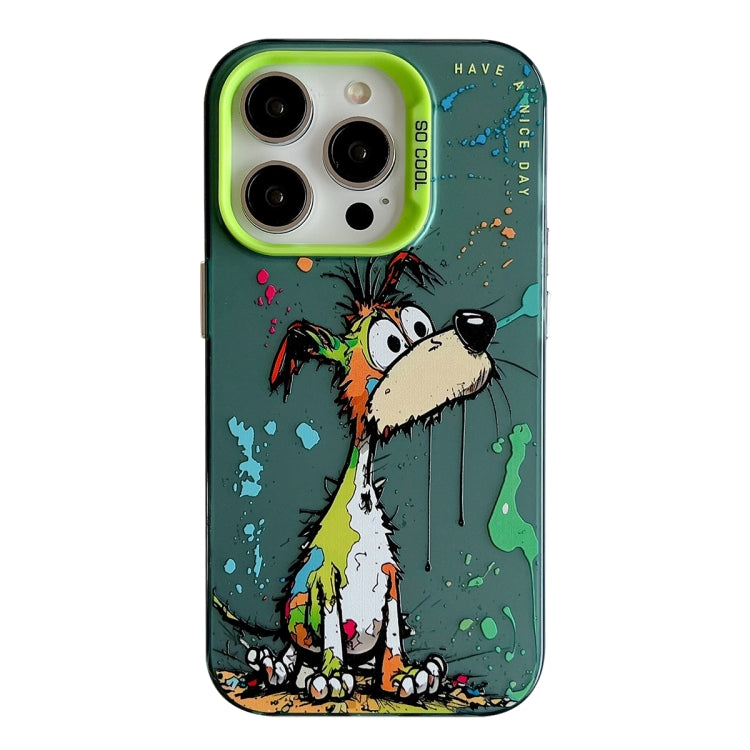 Animal Pattern Oil Painting Series PC + TPU Phone Case, For iPhone 14, For iPhone 14 Pro, For iPhone 14 Pro Max