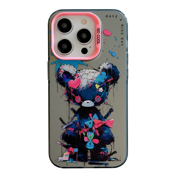 Animal Pattern Oil Painting Series PC + TPU Phone Case, For iPhone 14, For iPhone 14 Pro, For iPhone 14 Pro Max