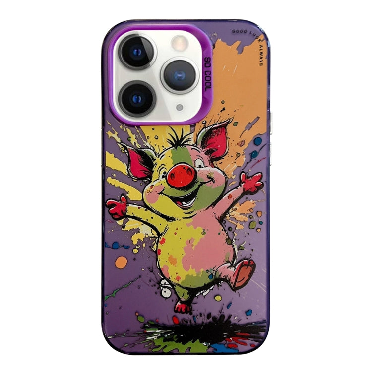Animal Pattern Oil Painting Series PC + TPU Phone Case, For iPhone 11 Pro Max, For iPhone 11, For iPhone X / XS