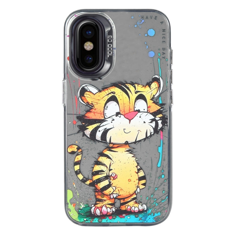 Animal Pattern Oil Painting Series PC + TPU Phone Case, For iPhone 11 Pro Max, For iPhone 11, For iPhone X / XS
