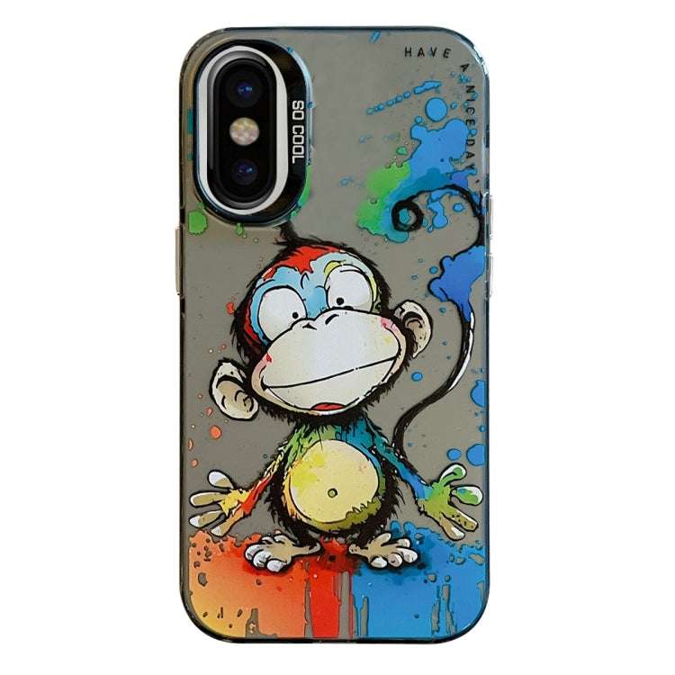Animal Pattern Oil Painting Series PC + TPU Phone Case, For iPhone 11 Pro Max, For iPhone 11, For iPhone X / XS