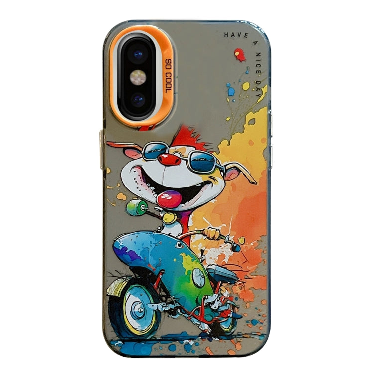 Animal Pattern Oil Painting Series PC + TPU Phone Case, For iPhone 11 Pro Max, For iPhone 11, For iPhone X / XS