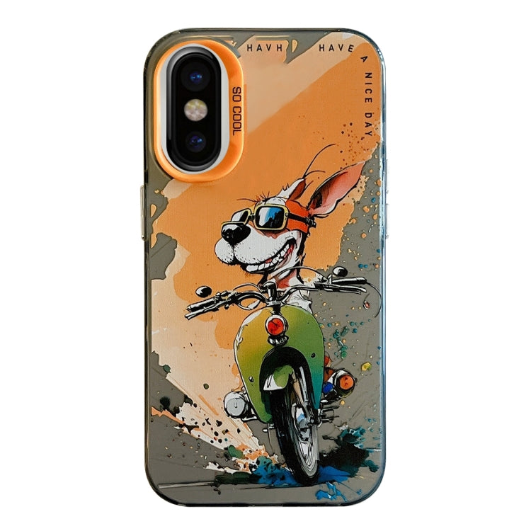 Animal Pattern Oil Painting Series PC + TPU Phone Case, For iPhone 11 Pro Max, For iPhone 11, For iPhone X / XS