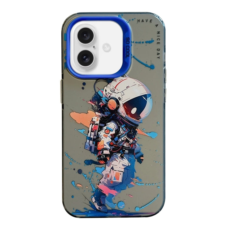 Animal Pattern Oil Painting Series PC + TPU Phone Case, For iPhone 16, For iPhone 15 Pro Max, For iPhone 15 Pro