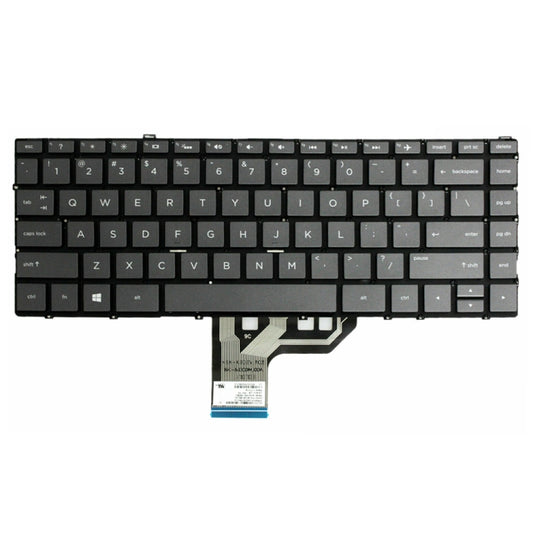 Brown US Version Laptop Keyboard, For HP 13-W