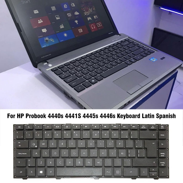 Spanish Version Laptop Keyboard, For HP Probook 4440s / 4441S