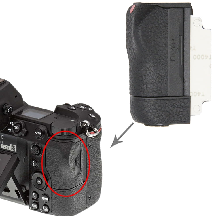 SD Card Slot Compartment Cover, For Nikon Z6 II, For Nikon Z6, For Nikon D7000, For Nikon D5100, For Nikon D3100, For Nikon D3000, For Nikon D90
