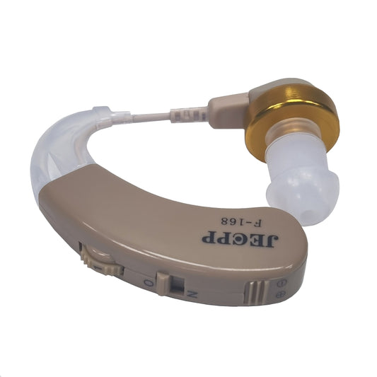 KAIXINWEI F-168 DC1.5V Earhook Hearing Aid Sound Amplifier, F-168