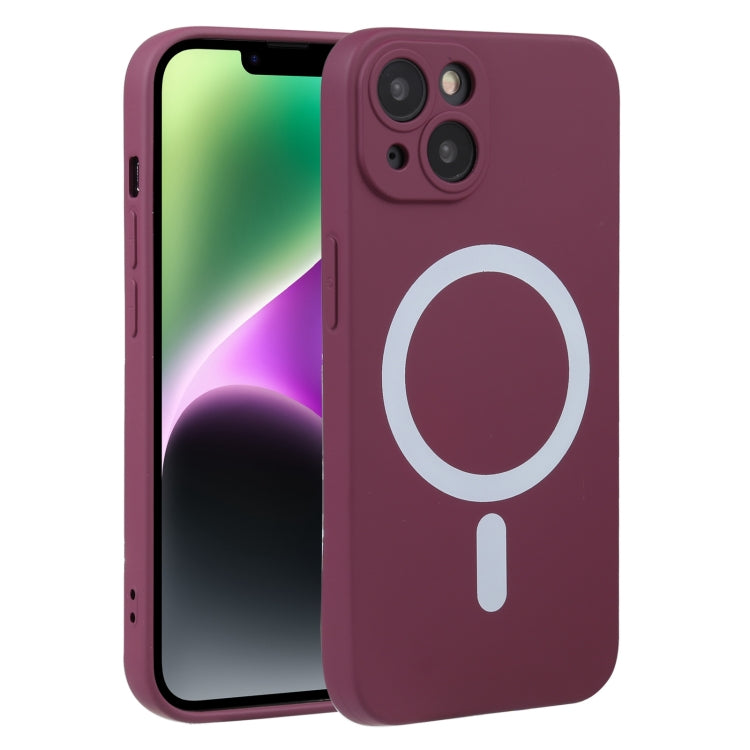 Liquid Silicone Magsafe Phone Case, For iPhone 16 Pro Max, For iPhone 16 Pro, For iPhone 16 Plus, For iPhone 16, For iPhone 15 Pro Max, For iPhone 15 Pro, For iPhone 15 Plus, For iPhone 15