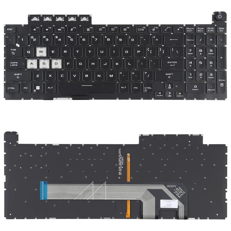 US Version Backlight Laptop Keyboard, For Asus ROG Strix GL703V GL703VD GL703VM