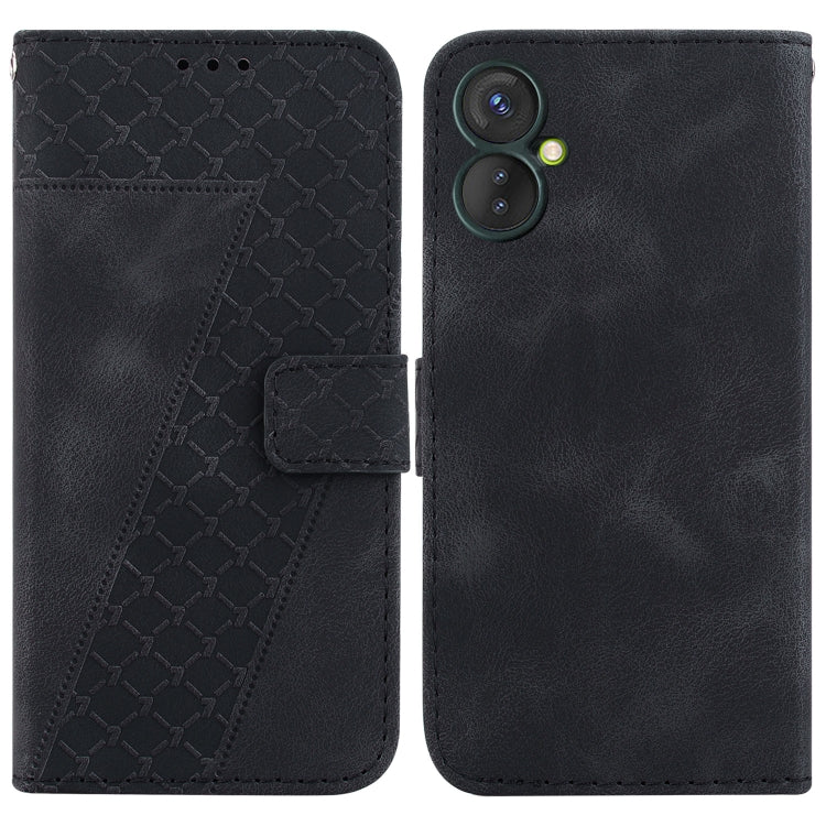 Seven-shaped Embossed Leather Phone Case, For Tecno Pova 5 Pro, For Tecno Pova Neo 3, For Tecno Pova 5, For Tecno Camon 20 Premier 5G, For Tecno Camon 20 Pro 5G, For Tecno Camon 20 Pro 4G/Camon 20, For Tecno Spark 10 5G, For Tecno Spark 10 4G/Spark 10C...