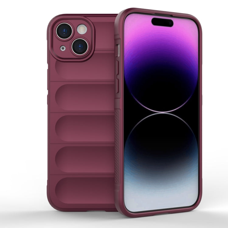 Magic Shield TPU + Flannel Phone Case, For iPhone 16e, For iPhone 16 Pro Max, For iPhone 16 Pro, For iPhone 16 Plus, For iPhone 16, For iPhone 15 Pro Max, For iPhone 15 Pro, For iPhone 15 Plus, For iPhone 15