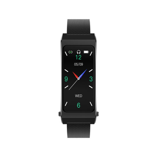 K13S 1.14 inch TFT Screen Milanese Metal Strap Smart Call Bracelet Supports Sleep Management / Blood Oxygen Monitoring, Milanese Metal Strap
