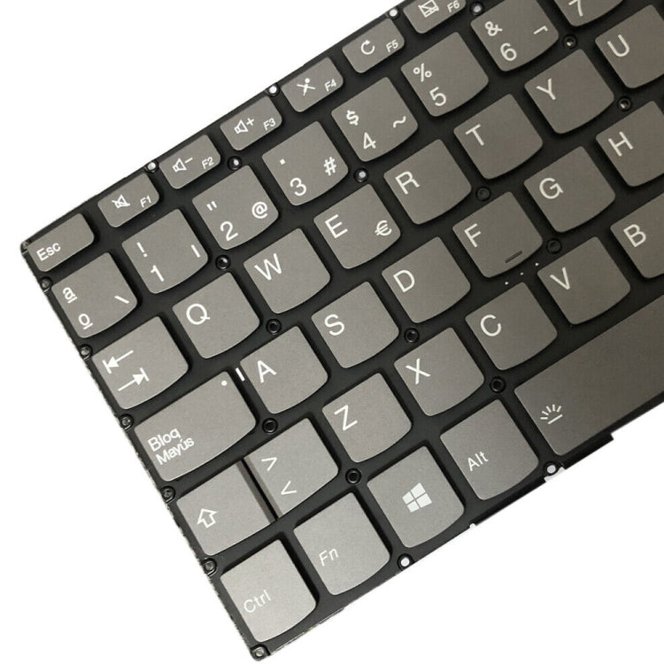 Spanish Version Backlight Laptop Keyboard with Power Button & Enter Key, For Lenovo IdeaPad 320-15ABR / 320-15AST