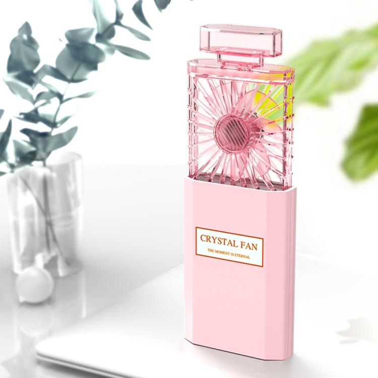 Ventilateur portable en forme de parfum, ventilateur à pales cachées