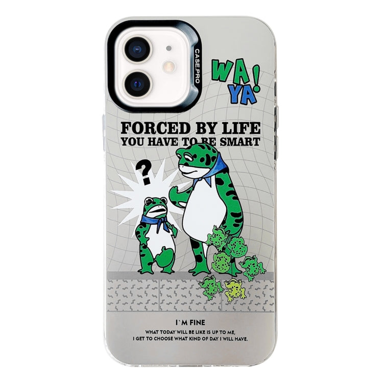 Electroplated Silver Series PC Protective Phone Case, For iPhone 12 Pro Max, For iPhone 12 Pro, For iPhone 11