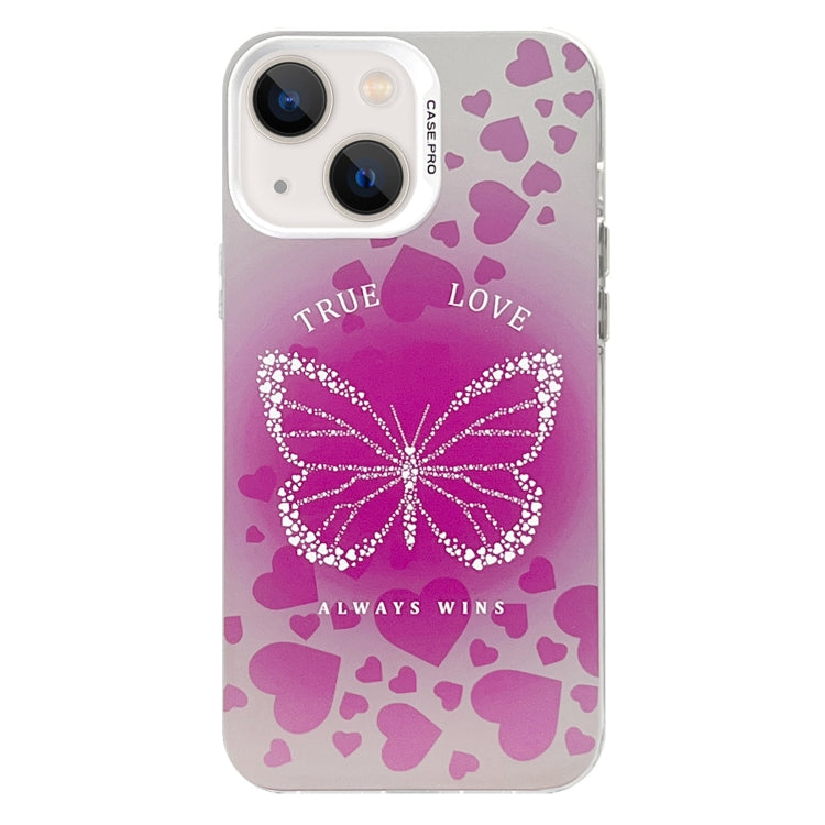 Electroplated Silver Series PC Protective Phone Case, For iPhone 15 Pro, For iPhone 15 Plus, For iPhone 15, For iPhone 14, For iPhone 14 Pro
