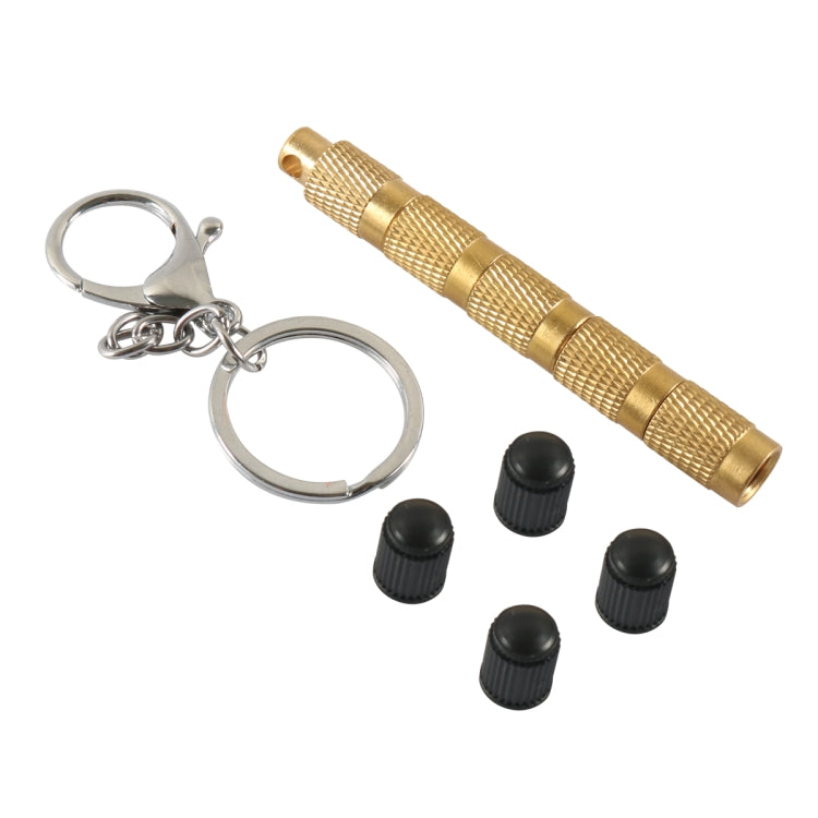 Offroad Vehicles 4 in 1 Brass Tire Deflation Tool Tire Exhaust Valve with Valve Core, A6633