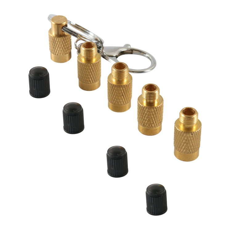Offroad Vehicles 4 in 1 Brass Tire Deflation Tool Tire Exhaust Valve with Valve Core, A6633