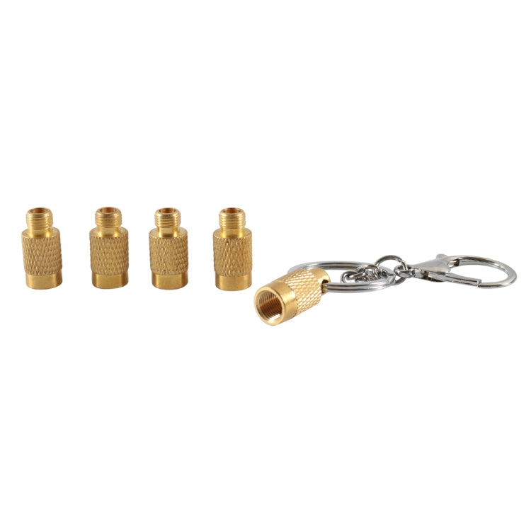 Offroad Vehicles 4 in 1 Brass Tire Deflation Tool Tire Exhaust Valve with Valve Core, A6633