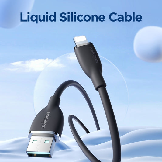 JOYROOM SA29-AL3 3A USB to 8 Pin Liquid Silicone Fast Charging Data Cable, Length: 1.2m, USB to 8 Pin (1.2m)