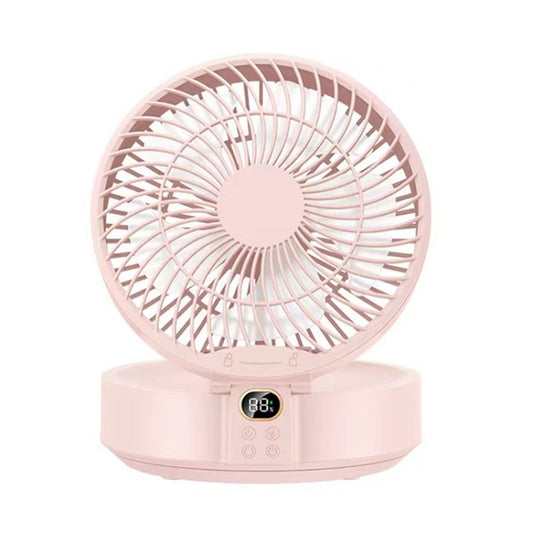 WSK302 Ventilateur mural avec tête pivotante 4000mAh et veilleuse