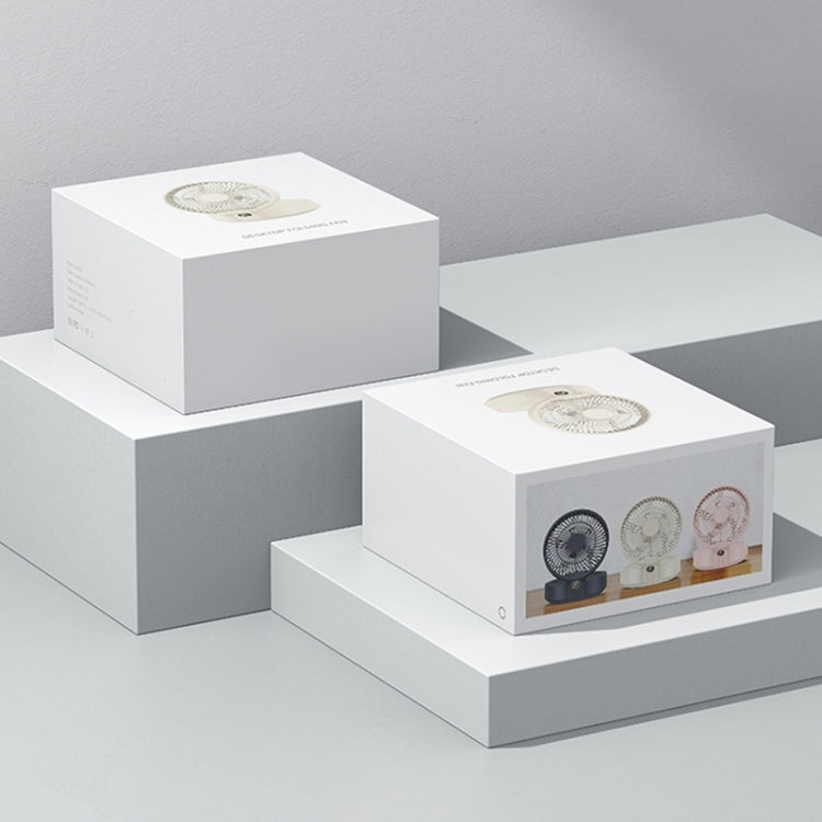 WSK302 Ventilateur mural avec tête pivotante 4000mAh et veilleuse
